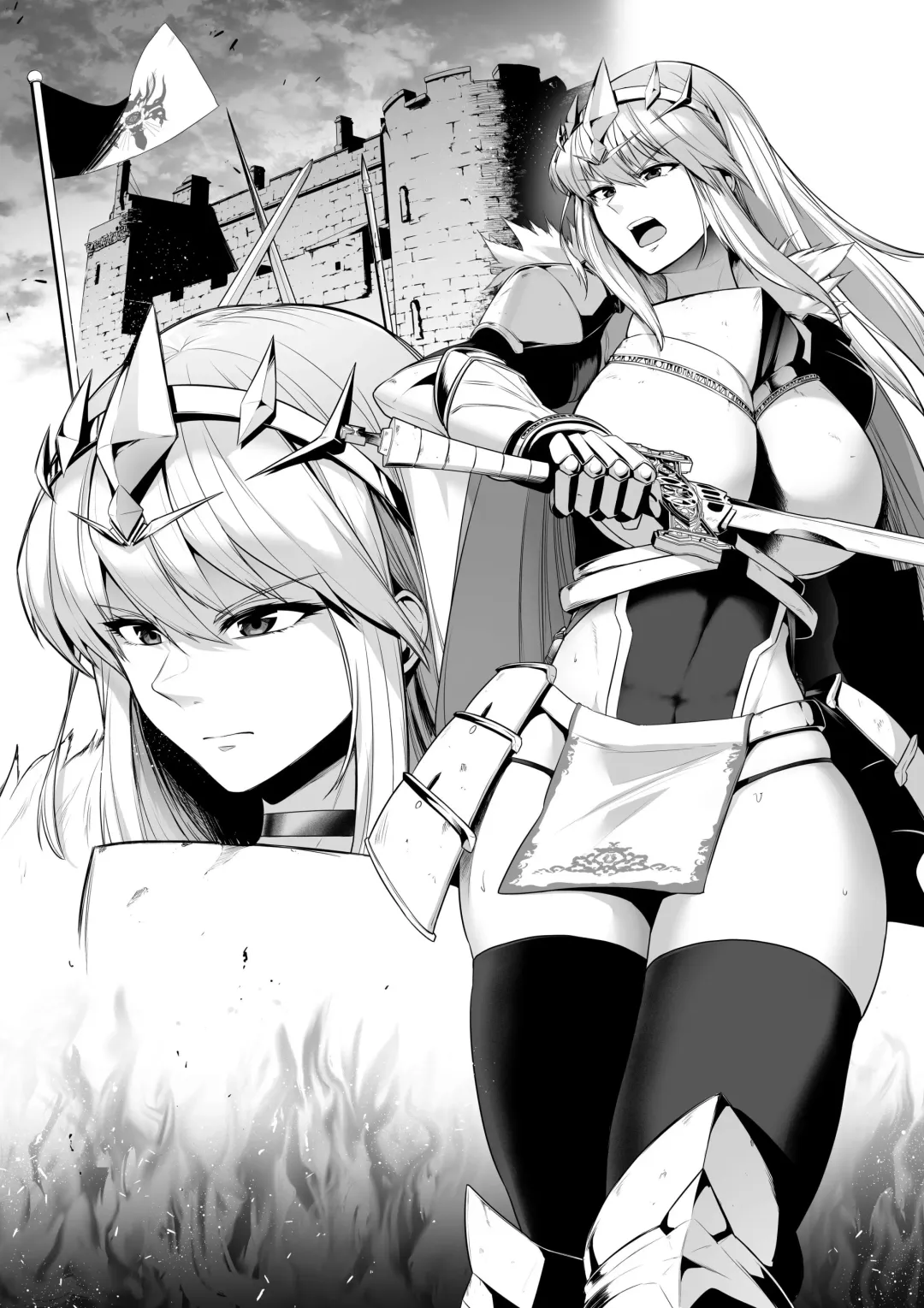 [Sevengar] Toraware no Onna Kishi, Kairaku Ningyou ni Sareru Fhentai - Page 10