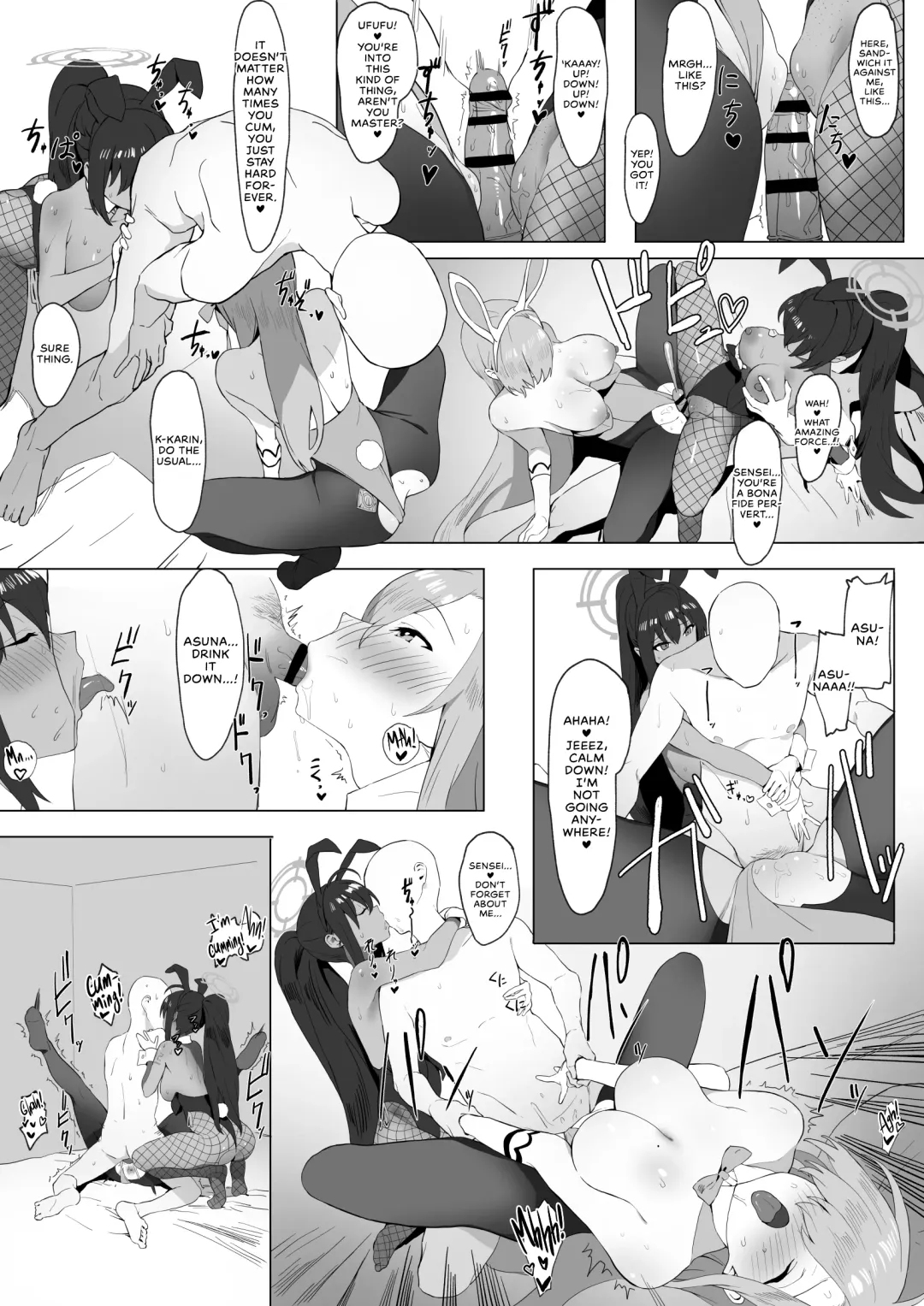 [Sakai] Asuna to Karin no Gohoushi | Asuna and Karin, At Your Service! Fhentai - Page 10