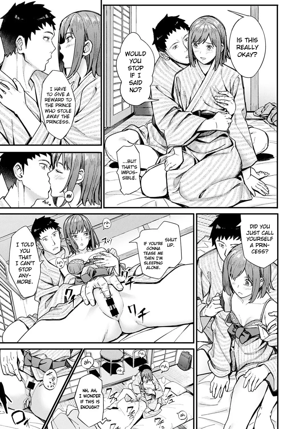 [Ashizuki] Ippaku Futsuka Touhikou | Two Days and One Night Elopement Fhentai - Page 13