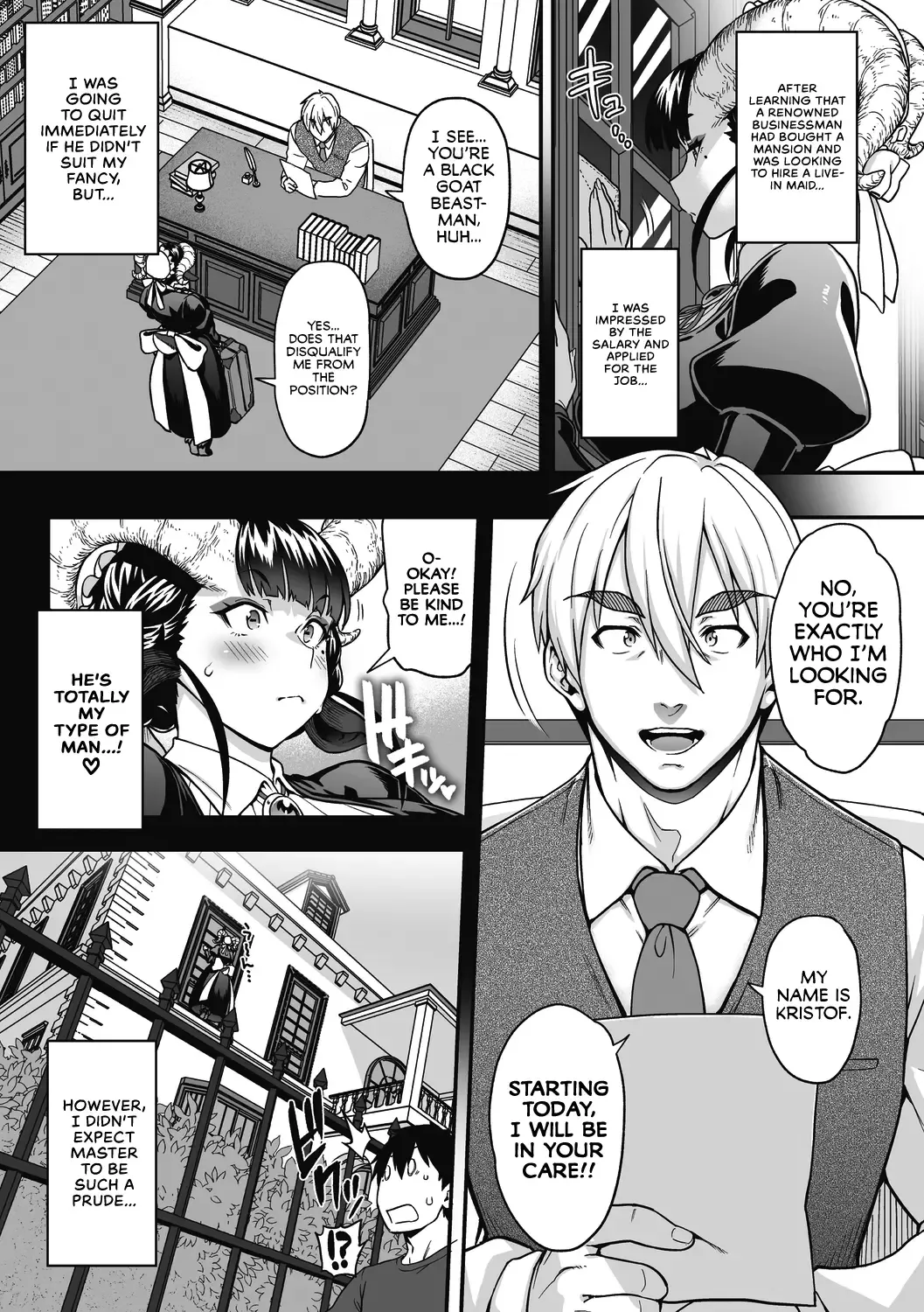 [Jun] Koisuru Kuroyagi | A Black Goat Maiden's (Shaving) Romance Fhentai - Page 5