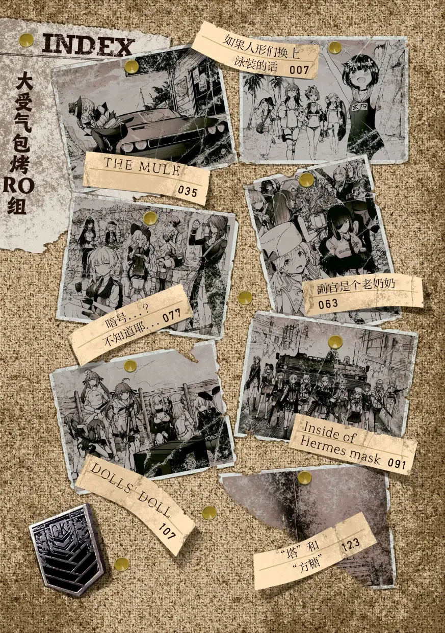 [Mishima Hiroji] Girls Frontline Comic collection Fhentai - Page 4