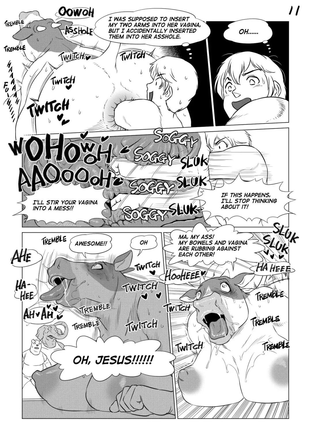 [Aoino Broome] Atsumure Doubutsu no Sakari Part 3 Fhentai - Page 11