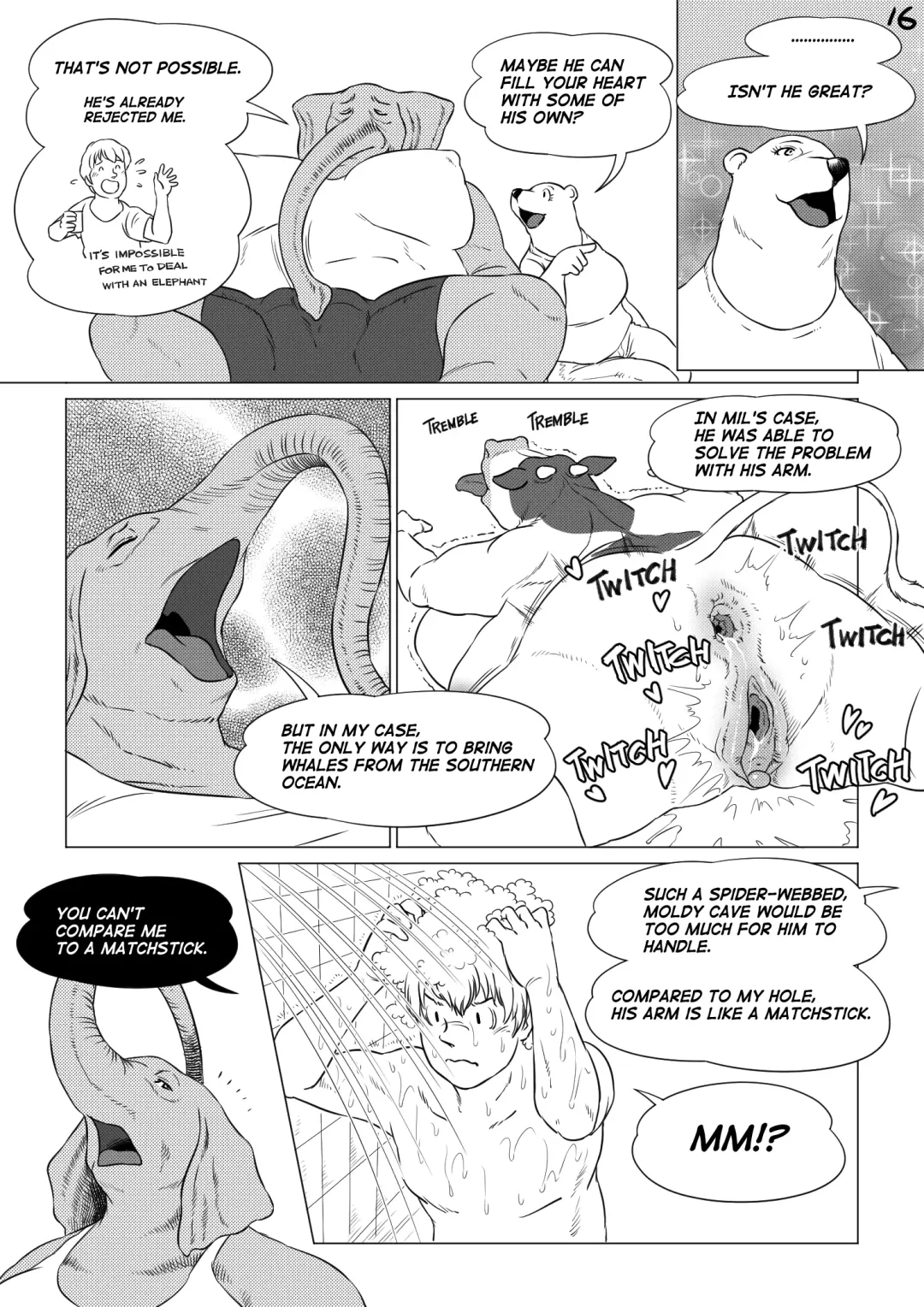 [Aoino Broome] Atsumure Doubutsu no Sakari Part 3 Fhentai - Page 16