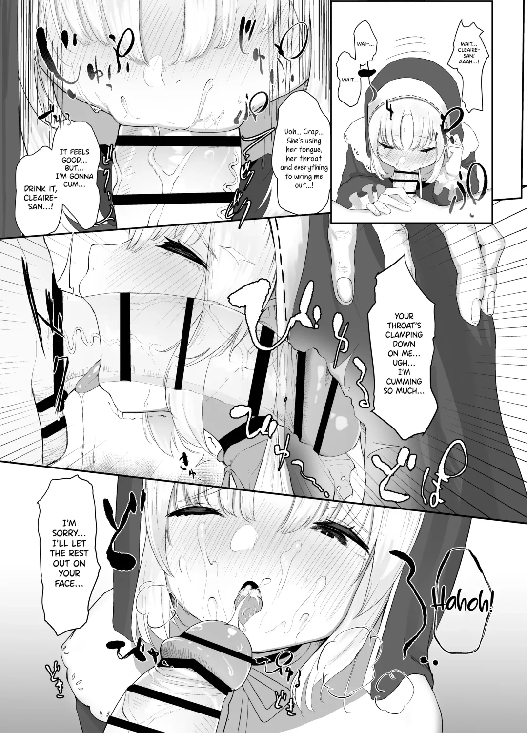 [Kawaraya] Sister Cleaire no Seiso to Yokubou | A Seiso and Lustful Sister Cleaire Fhentai - Page 10