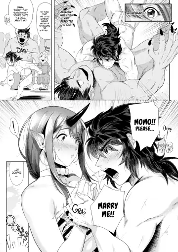 [Nemu] The Oni and the Fresh Peach - The Marriage Fhentai - Page 2