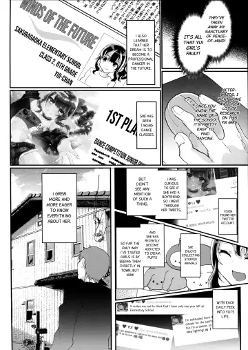 [Shimaji] Gal JS Yui-chan to Shojo Chuu Raper | Gal JS Yui-chan and the Virgin-Only Rapist Fhentai - Page 6