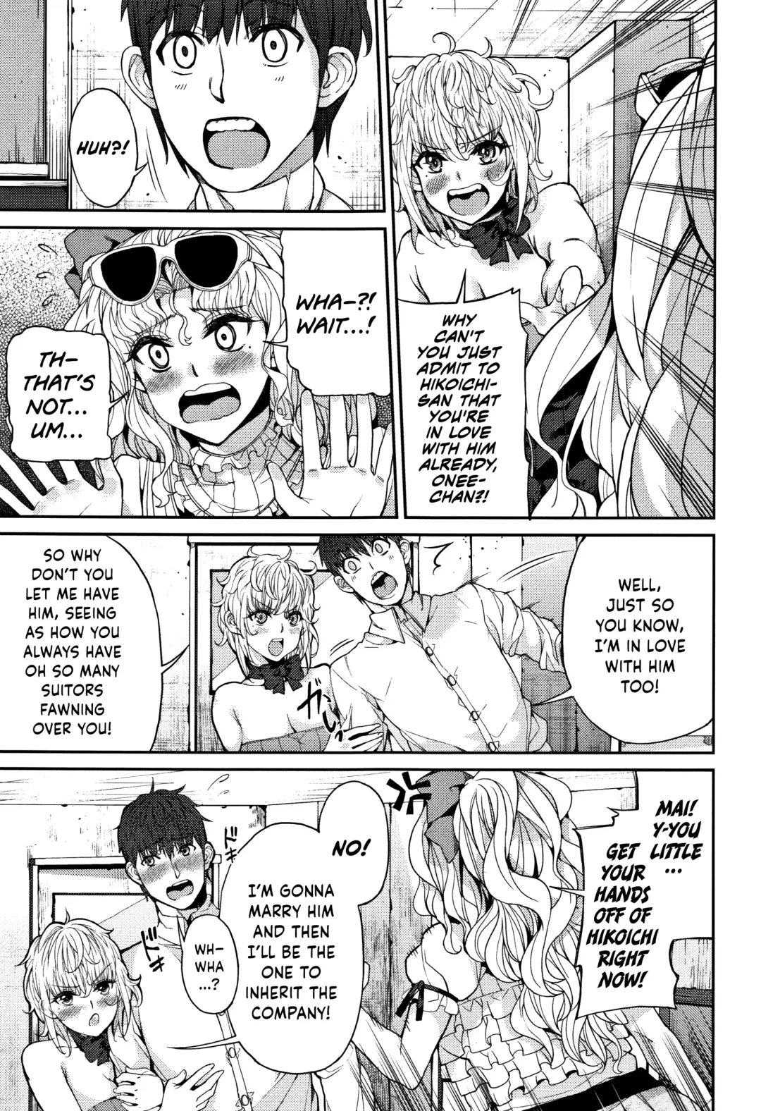 [Azukiko] Sankaku Kankei | Love Triangle Fhentai - Page 5