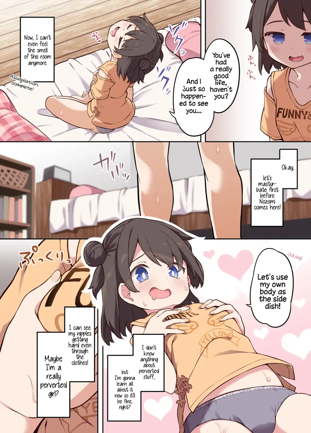 [Siina Yuuki] Hyoui Osen de Yuri Ecchi | Lesbian Sex through Corrupting Possession Fhentai - Page 11