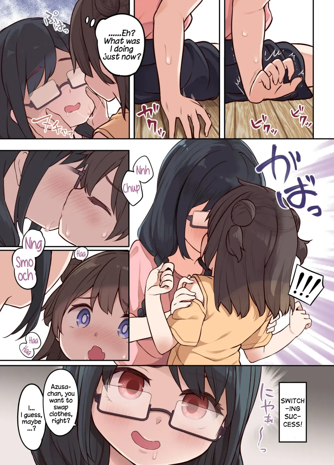 [Siina Yuuki] Hyoui Osen de Yuri Ecchi | Lesbian Sex through Corrupting Possession Fhentai - Page 20
