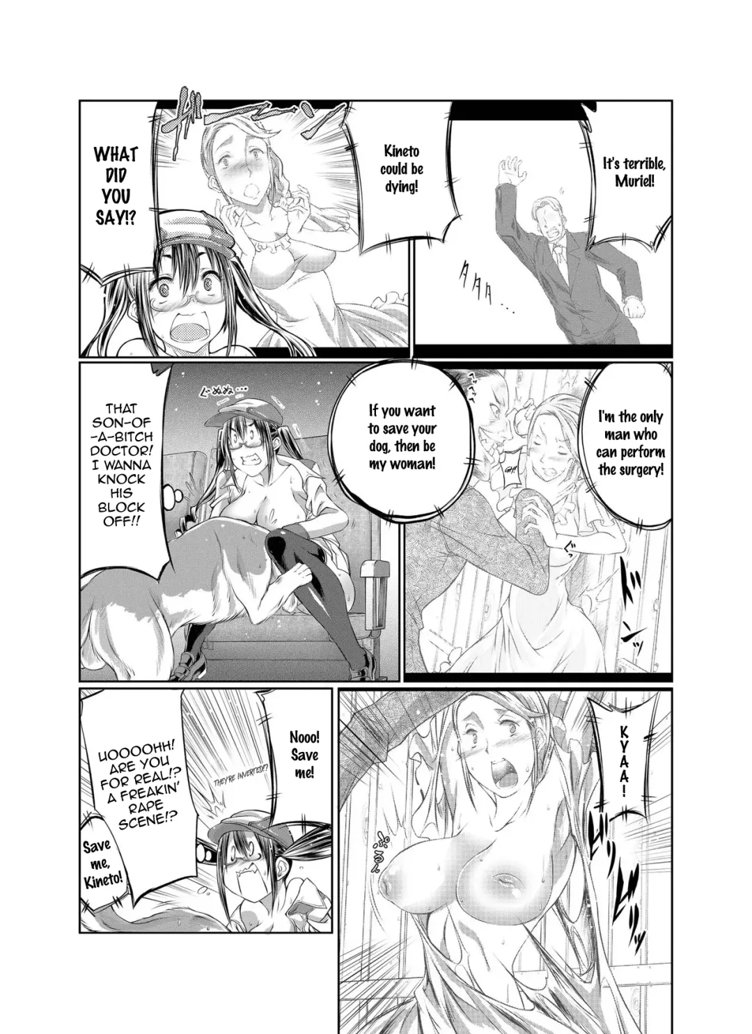[Tenzen Miyabi] Happy End ~Kimi to Mita Suteki na Eiga~ | Happy End A Wonderful Movie with You, My Sweet Dog Fhentai - Page 16