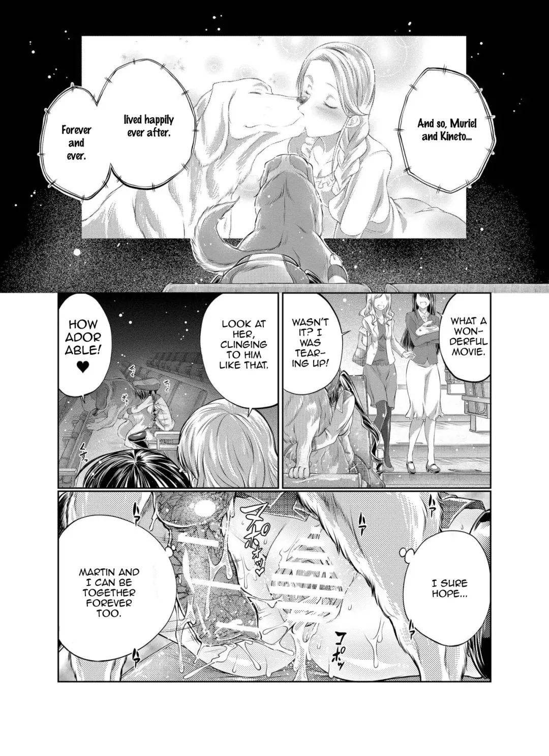 [Tenzen Miyabi] Happy End ~Kimi to Mita Suteki na Eiga~ | Happy End A Wonderful Movie with You, My Sweet Dog Fhentai - Page 32