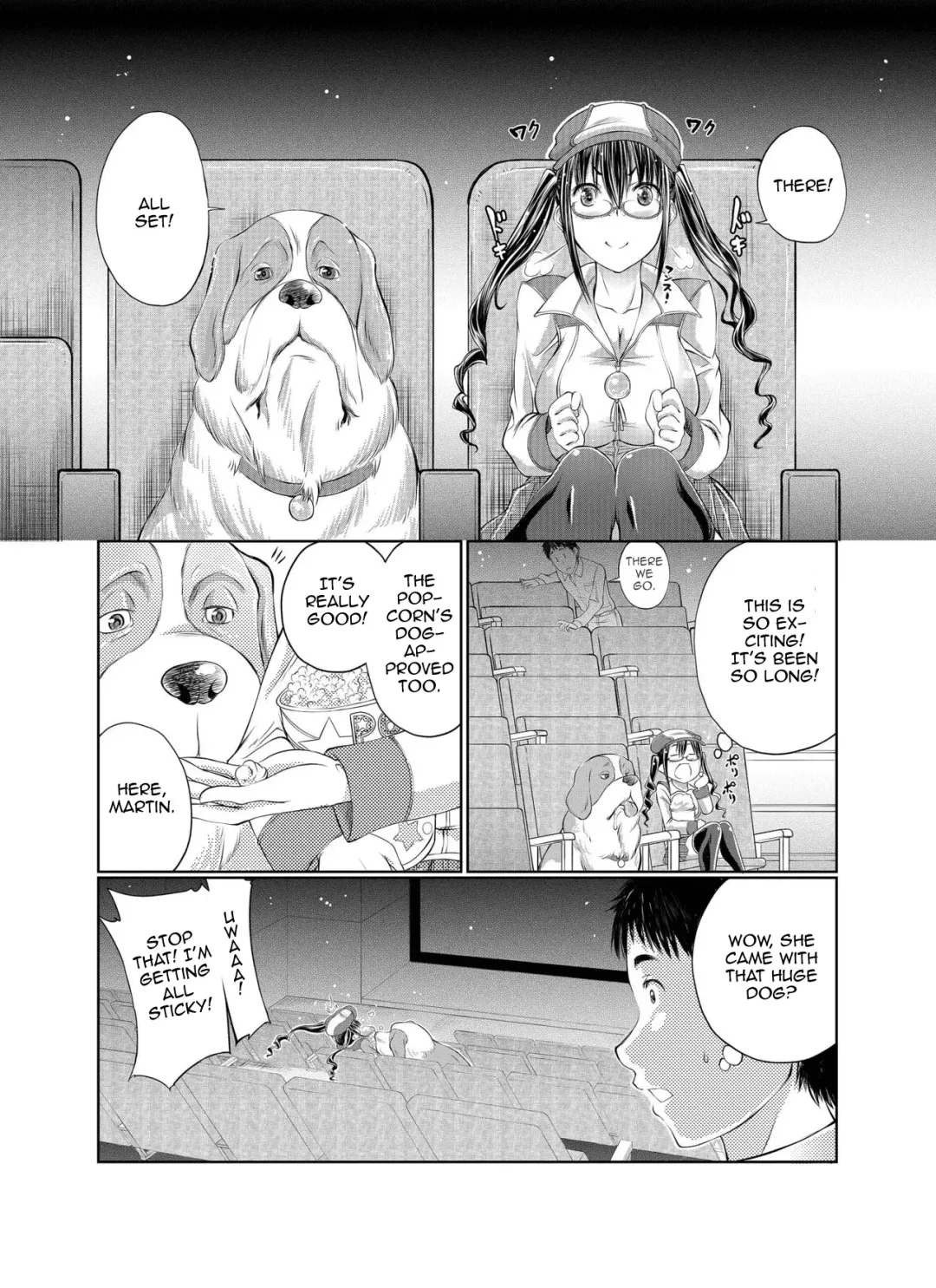 [Tenzen Miyabi] Happy End ~Kimi to Mita Suteki na Eiga~ | Happy End A Wonderful Movie with You, My Sweet Dog Fhentai - Page 4