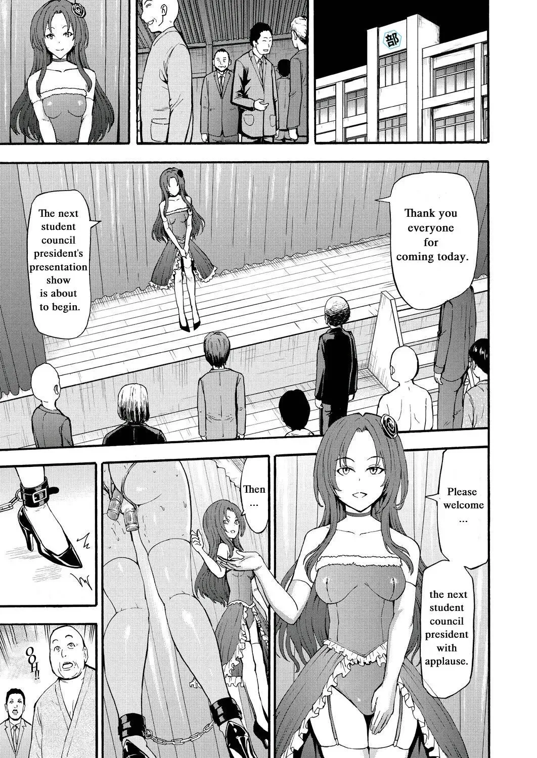 [Hakaba] Yami Seito Kaichou Ch. 3 | Dark Side Student Council President Ch. 3 Fhentai - Page 33