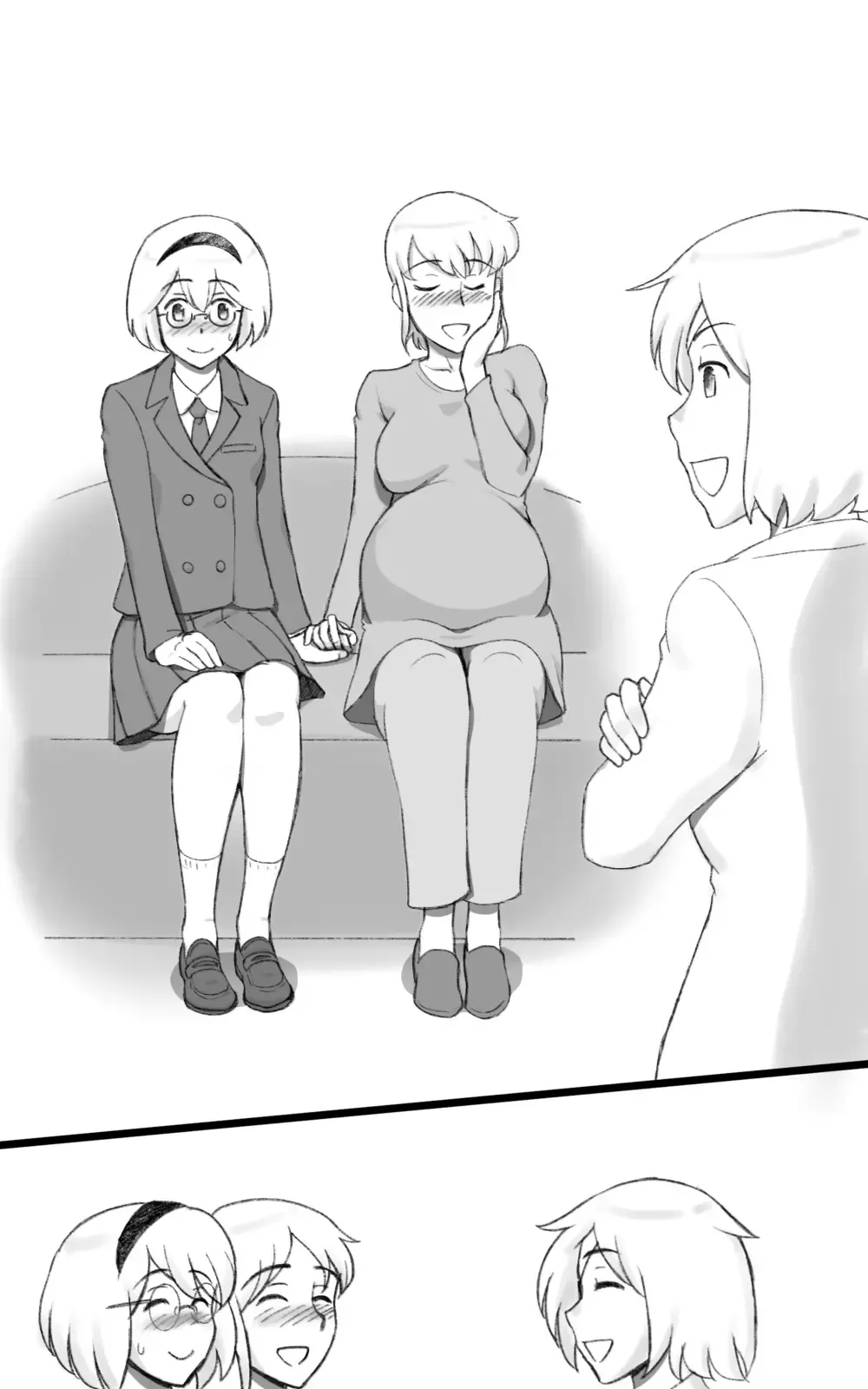 [Mizuiro Megane] Futakoi ~Futanari Musume wa Mama ni Koi o Suru~ Fhentai - Page 107