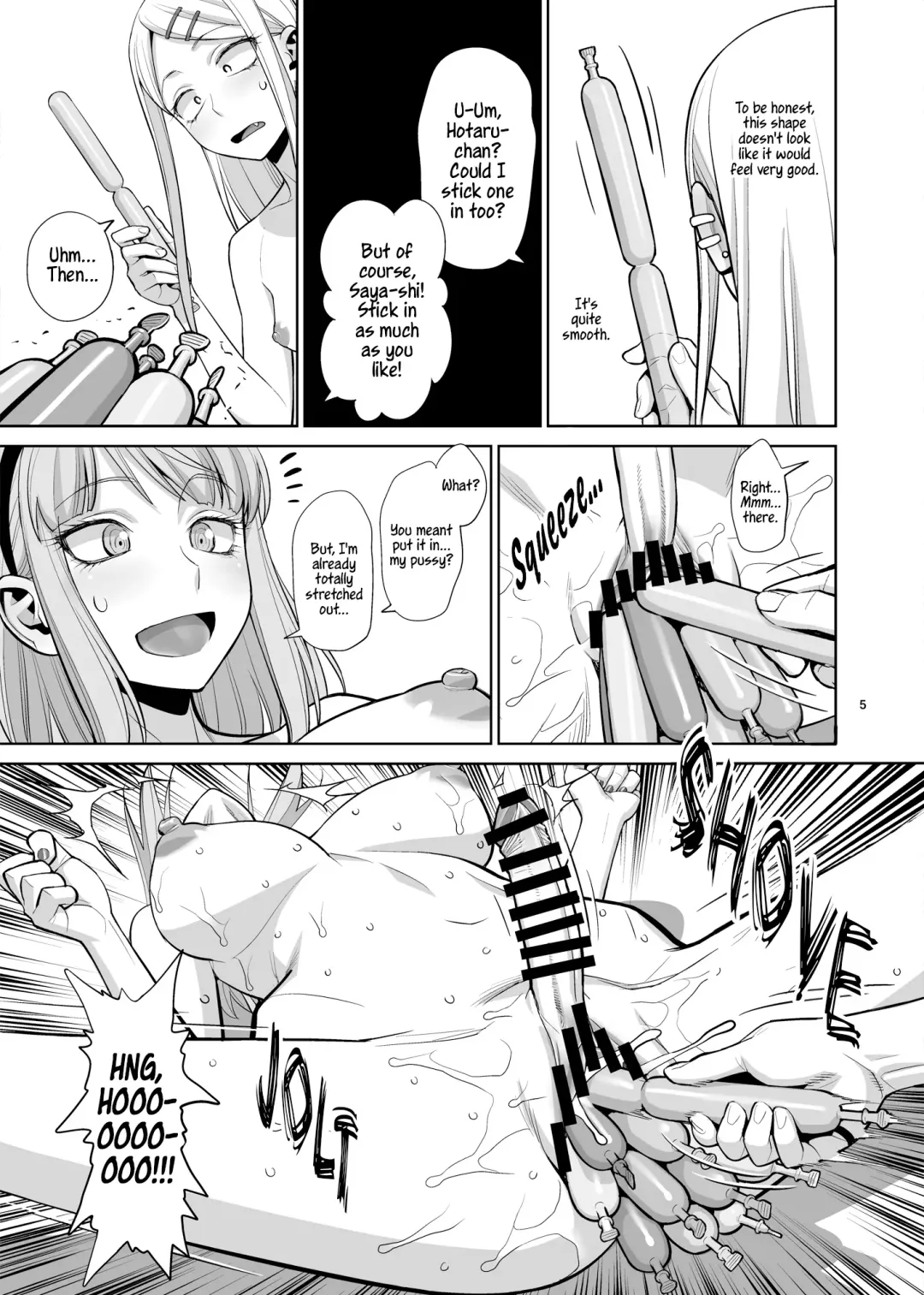 [Minazuki Juuzou - Usso] Ana Dekashi | Holes with Candy Fhentai - Page 5