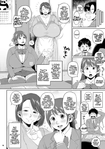 [Muronaga Chaashuu] KI-RecenT SP:03 Takkun Wa Mama To Watashi De Mousouchuu!? | Taa-kun's Fantasising About Me And Mama!? Fhentai - Page 15