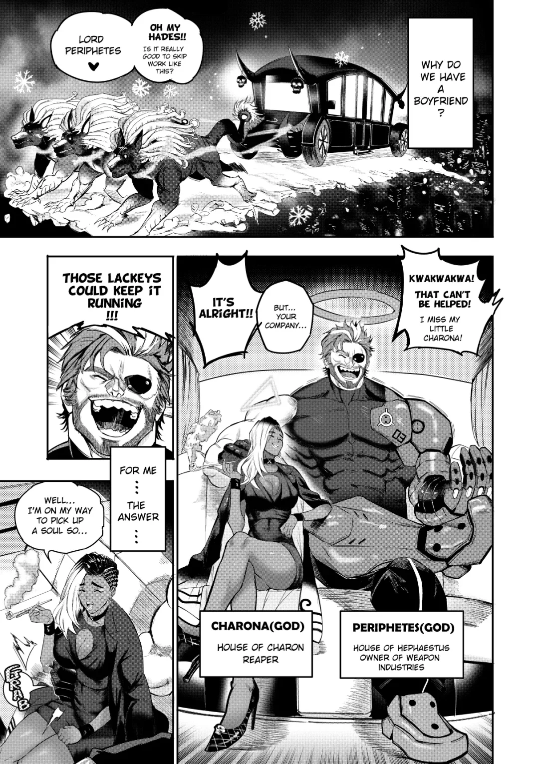 [Furiouzly] I sold my body to a god - Charona side story Fhentai - Page 2
