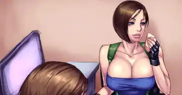 [Sawao] Jill Valentine & Rebecca Chambers - Chatroulette Extended Fhentai - Page 18