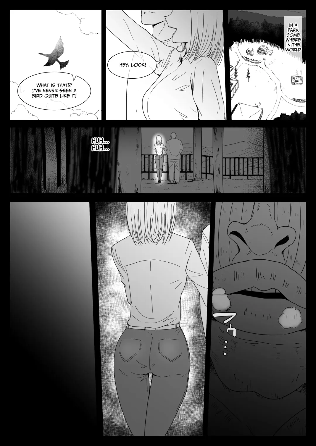 [Freya] Mesu ga Fusoku Shita Mori de wa Ningen no Mesu ga Osowareru | The Jungle Needs Women Fhentai - Page 3