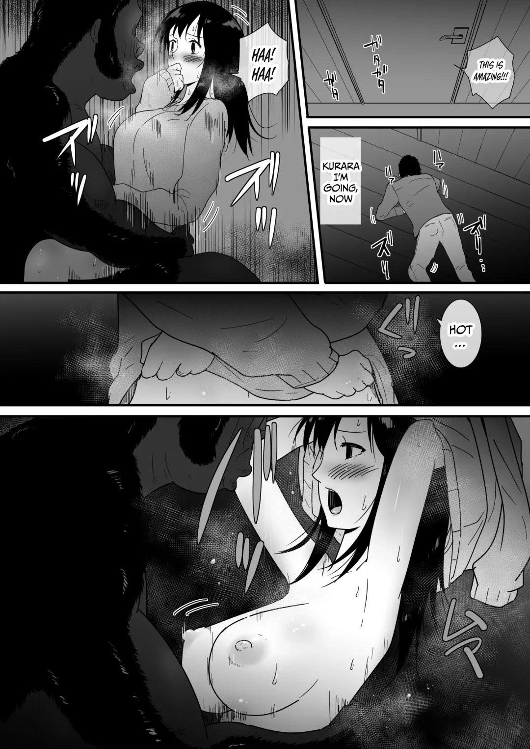 [Freya] Mesu ga Fusoku Shita Mori de wa Ningen no Mesu ga Osowareru | The Jungle Needs Women Fhentai - Page 37