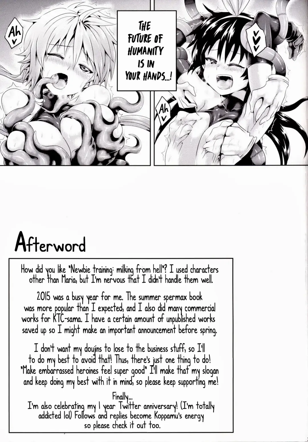 [Koppamu] Zetsurin Hishou Spermax ~Shinjin Ikusei, Jigoku no Sakusei Tokkun~ | Peerless Flight Spermax Newbie Training Milking from Hell Fhentai - Page 24