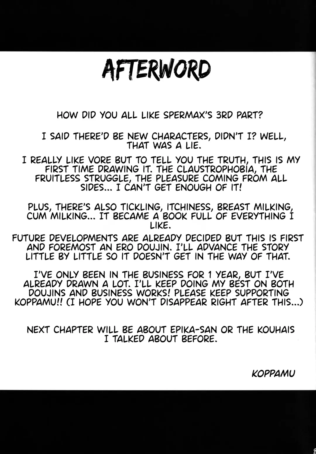 [Koppamu] Zetsurin Hishou Spermax ~Shokushu Marunomi Choukyou Hen~ Fhentai - Page 24