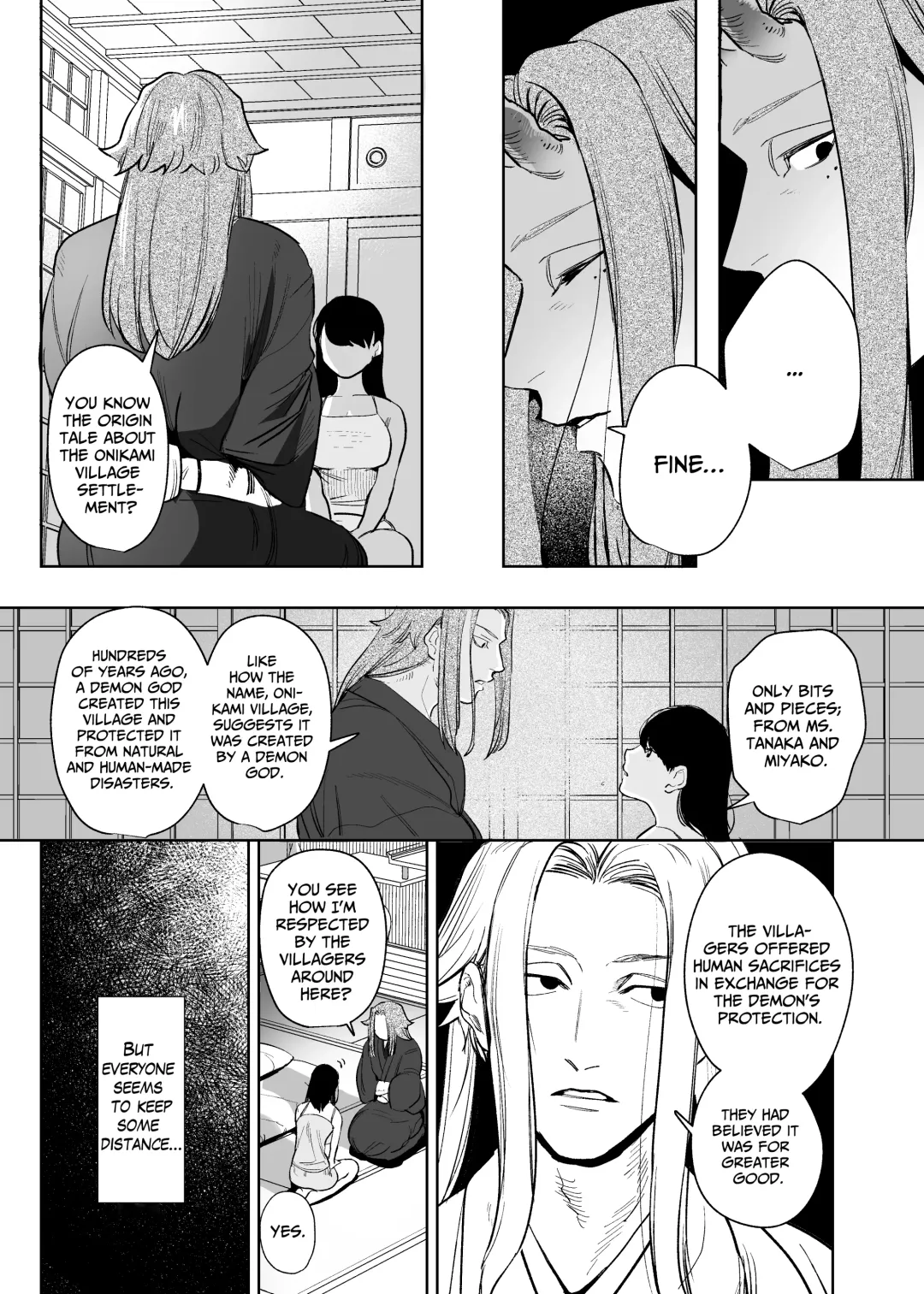 [Horita Ahan] The Demon Gods' Village ~Descendants of Gods x Sacrificial Girl~ Fhentai - Page 51