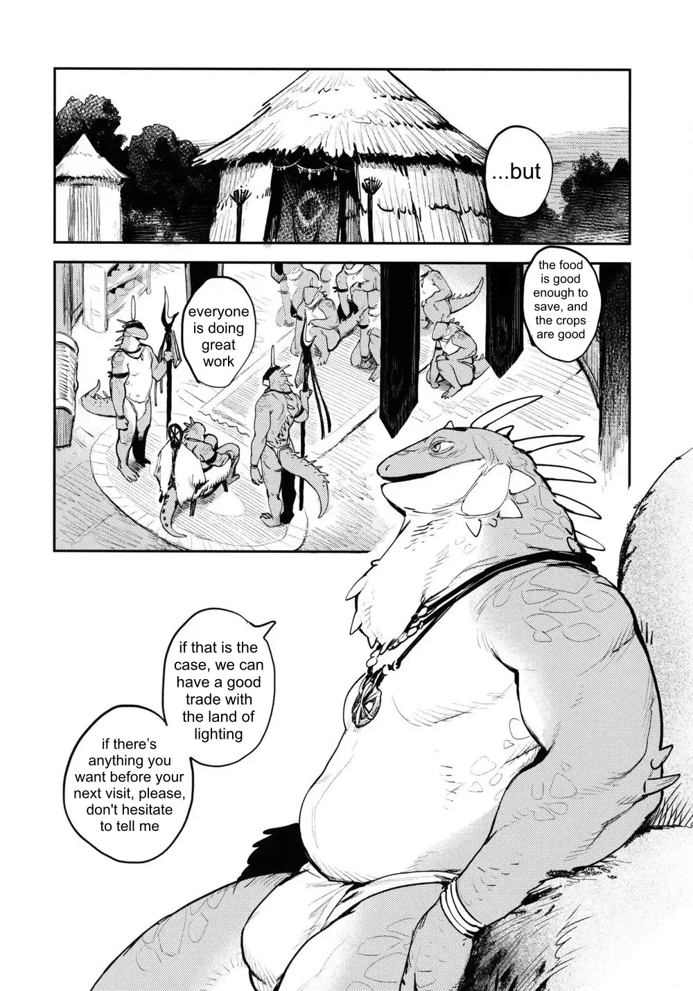 [Inax] Tategami Ryuuzoku no Osa | Chief of the Iguana Clan Fhentai - Page 3