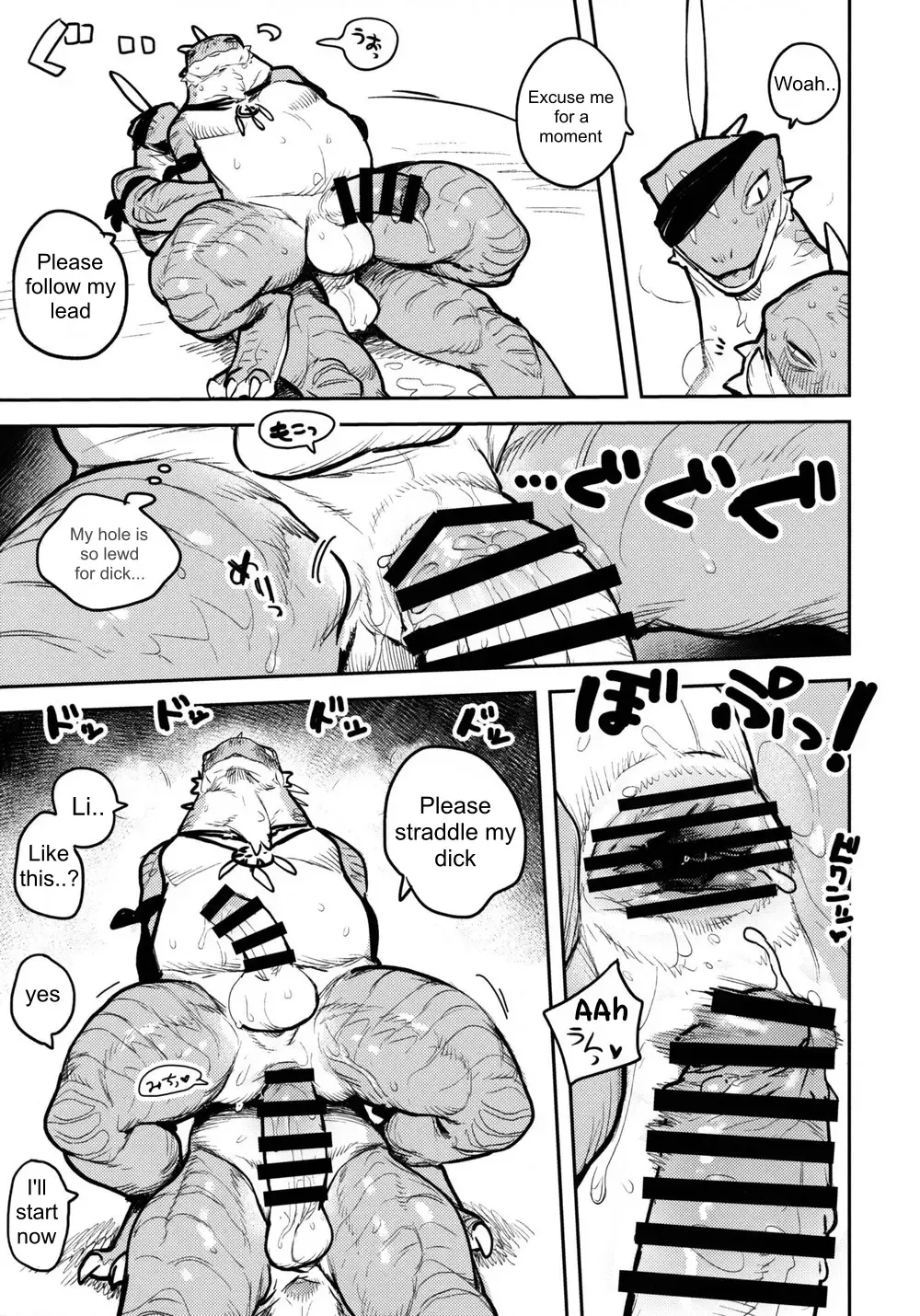 [Inax] Tategami Ryuuzoku no Osa | Chief of the Iguana Clan Fhentai - Page 34