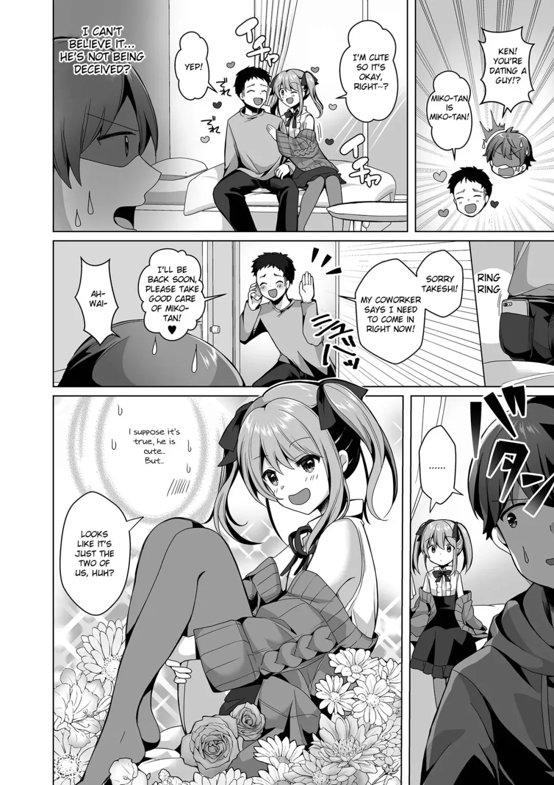 [Akasa Tanu] Omae no Koibito Otoko ka yo | Your Girlfriend is a Guy!? Fhentai - Page 2