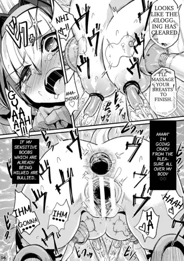 [Magifuro Konnyaku] Sakunyuu Vibration | Milking Vibration Fhentai - Page 14
