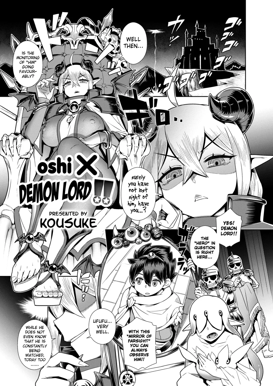 [Kousuke] Oshi Kake Maou-sama!! | Oshi X Demon Lord!! Fhentai - Page 1