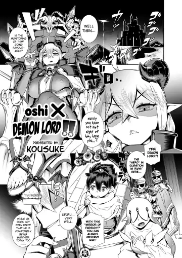 Read [Kousuke] Oshi Kake Maou-sama!! | Oshi X Demon Lord!! - Fhentai