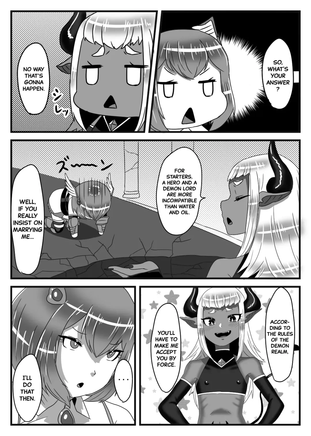 [Apacchi] Futanari Yuusha no Maou Rouraku | The Futanari Hero's Allurement of The Demon Lord Fhentai - Page 16