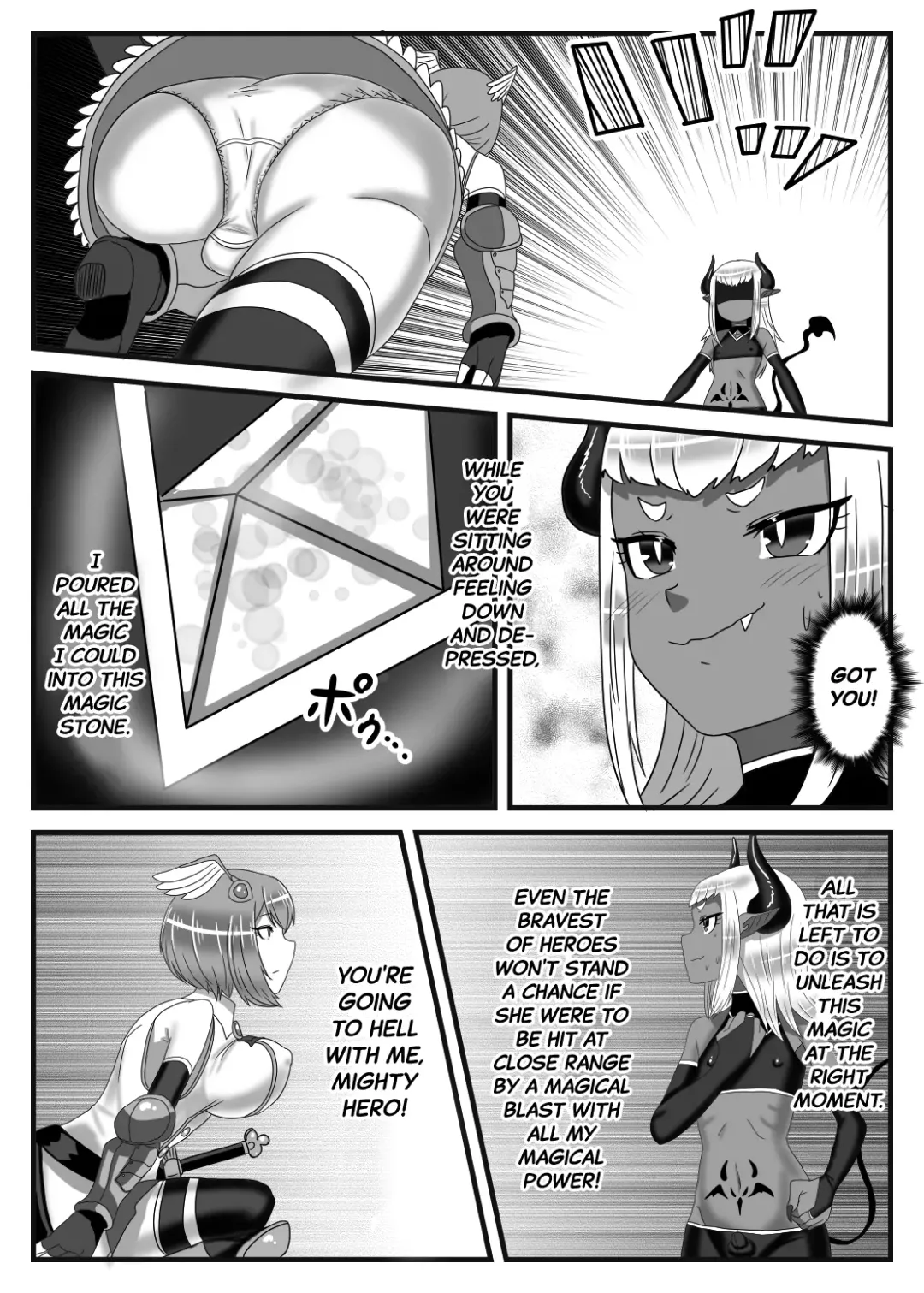 [Apacchi] Futanari Yuusha no Maou Rouraku | The Futanari Hero's Allurement of The Demon Lord Fhentai - Page 17