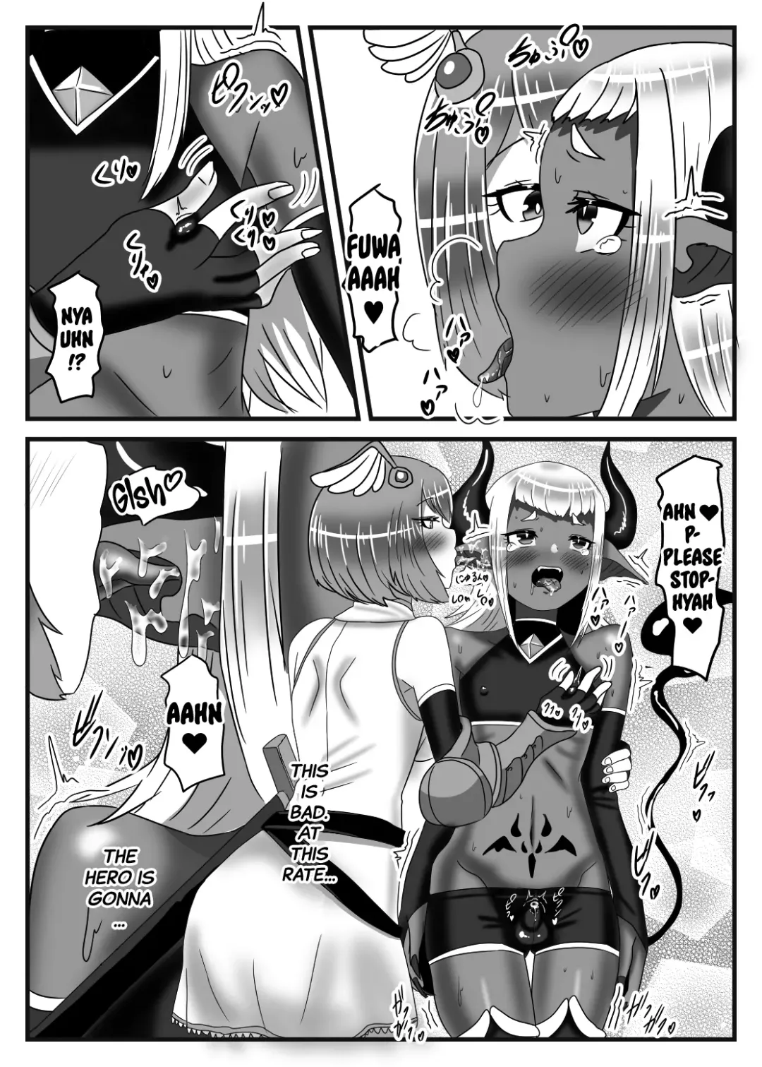 [Apacchi] Futanari Yuusha no Maou Rouraku | The Futanari Hero's Allurement of The Demon Lord Fhentai - Page 22