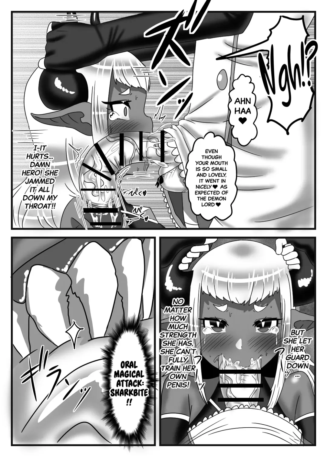 [Apacchi] Futanari Yuusha no Maou Rouraku | The Futanari Hero's Allurement of The Demon Lord Fhentai - Page 28