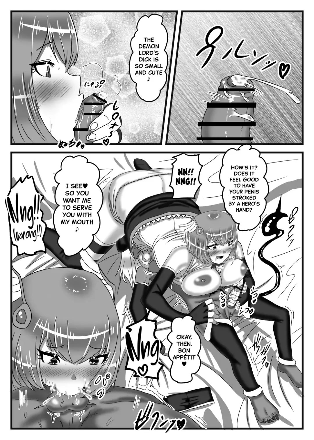 [Apacchi] Futanari Yuusha no Maou Rouraku | The Futanari Hero's Allurement of The Demon Lord Fhentai - Page 32