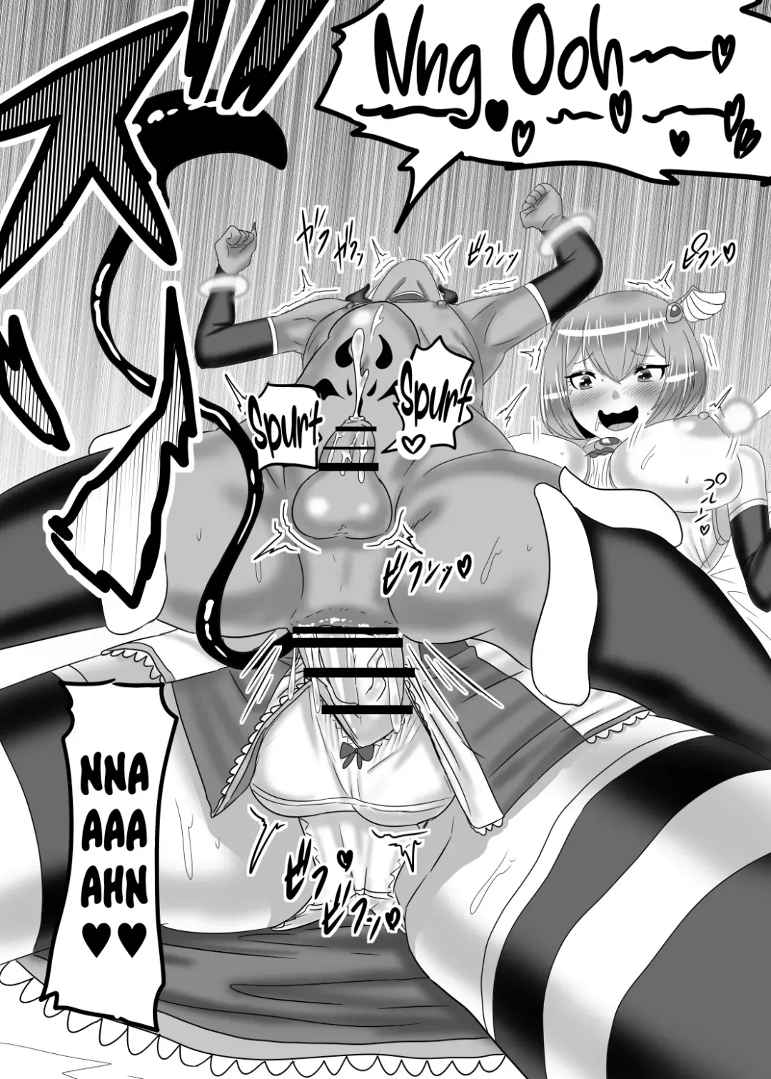 [Apacchi] Futanari Yuusha no Maou Rouraku | The Futanari Hero's Allurement of The Demon Lord Fhentai - Page 45