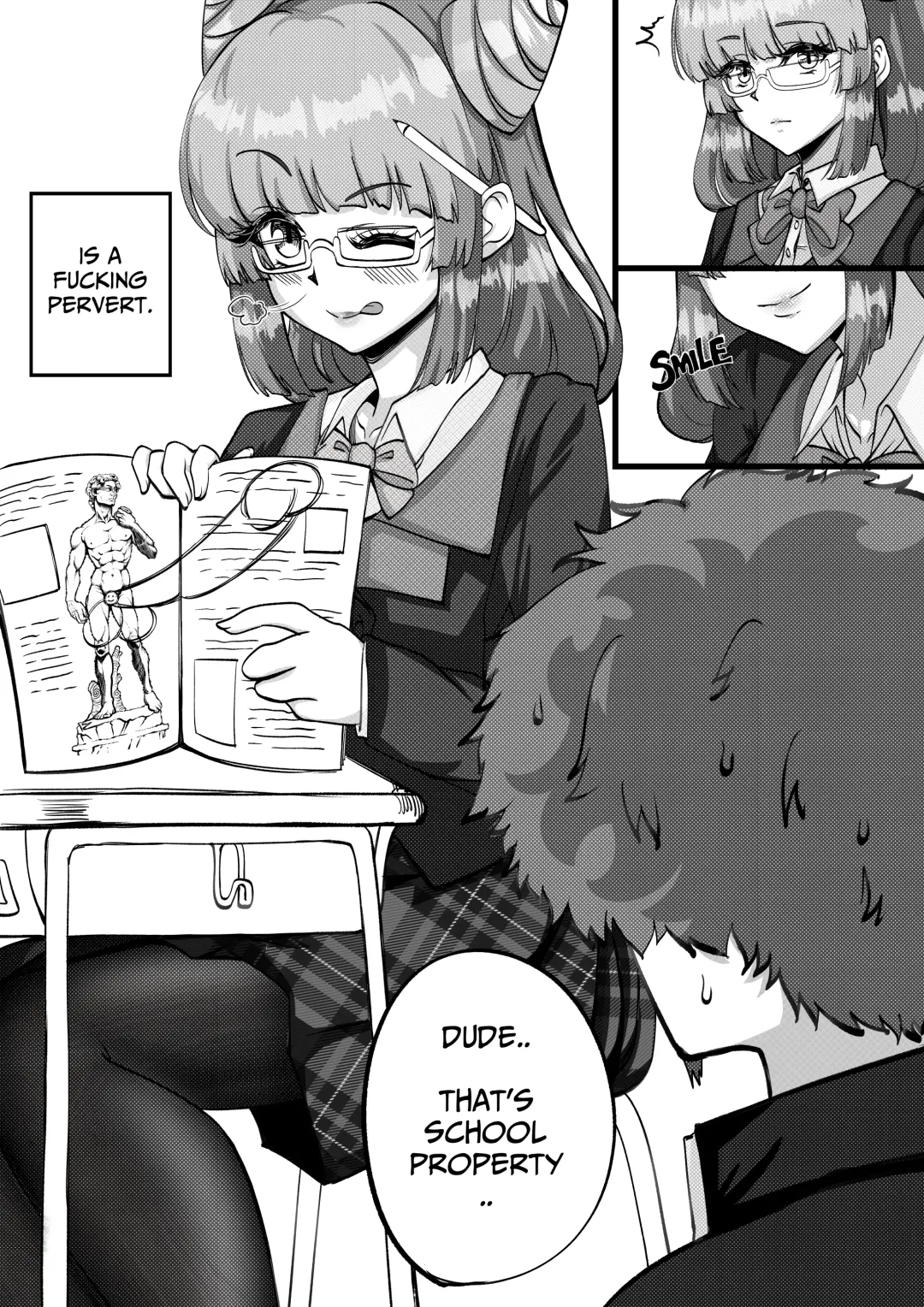 [Maiko - Pucci] The Retarded President Put me up in a Different kind of Detention Fhentai - Page 3