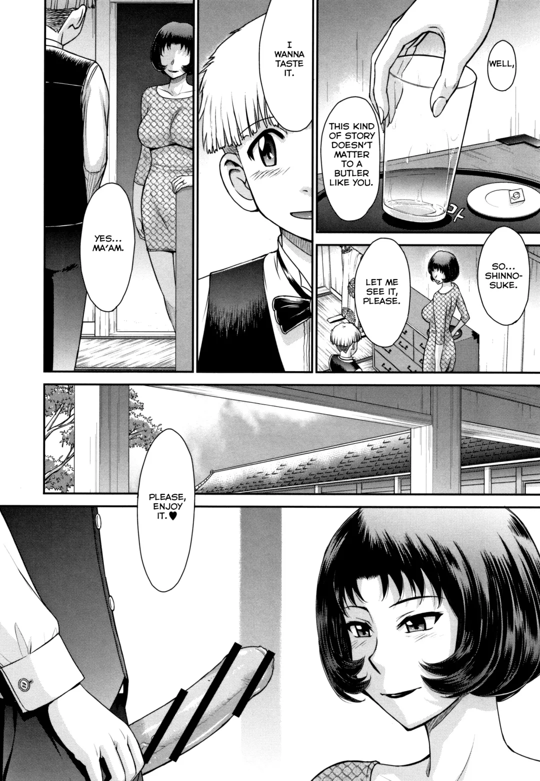 [Tsukino Jyogi] Subete wa Oku-sama no Oose no Mama ni | It's All as the Wife Says Fhentai - Page 4