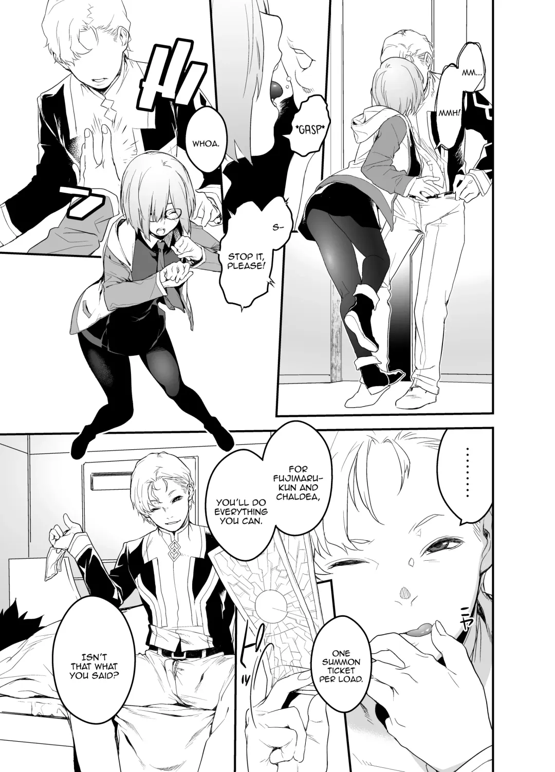 [Minakuchi Takashi] Maintenance de Senpai ga Neteiru Aida ni | While Senpai Is Asleep During Maintenance Fhentai - Page 11
