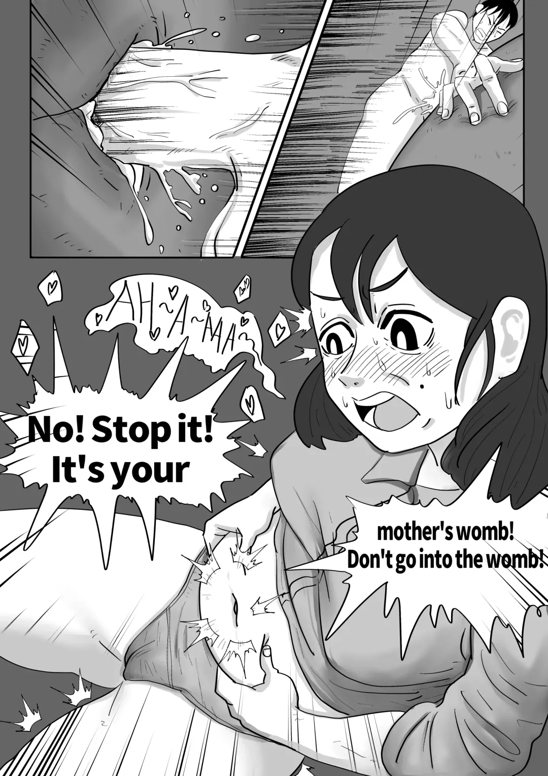 [Inside] Exploration Of The Mom Uterus 3 Fhentai - Page 14