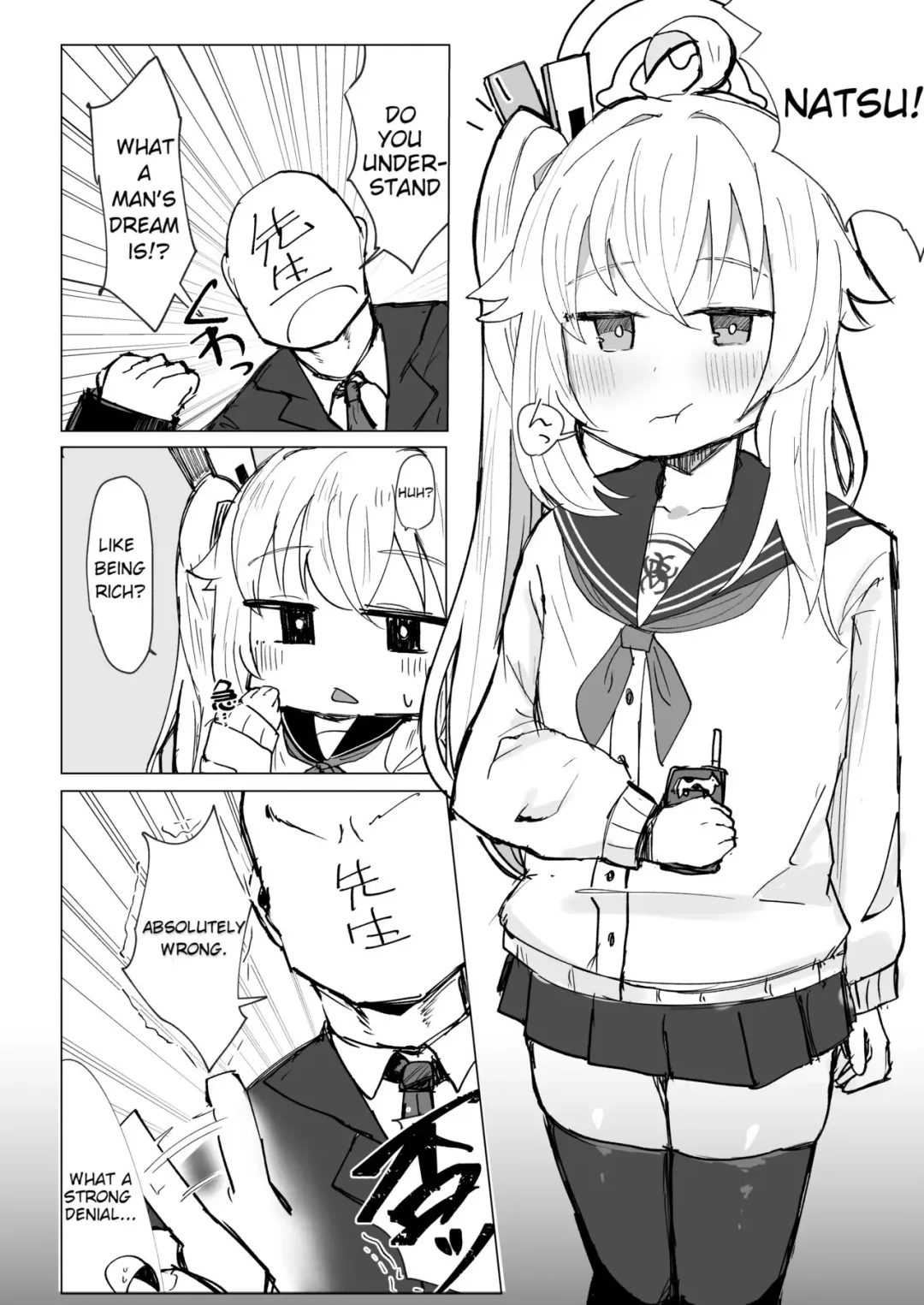 Koukando MAX no Natsu ni Roman toka Souiu Kanji no Koto Itte Ecchi Suru Hanashi | A Story About Telling MAX Affection Natsu About Your Dream and Doing Lewd Things Fhentai - Page 2