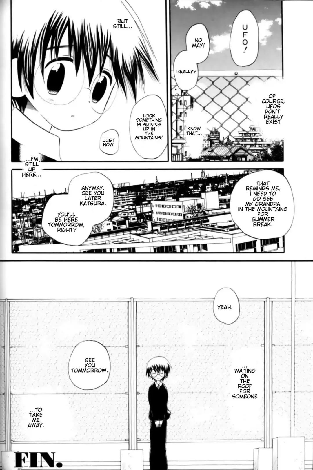 [Hoshiai Hilo] Okujou de Matsu | Waiting on the Roof Fhentai - Page 16
