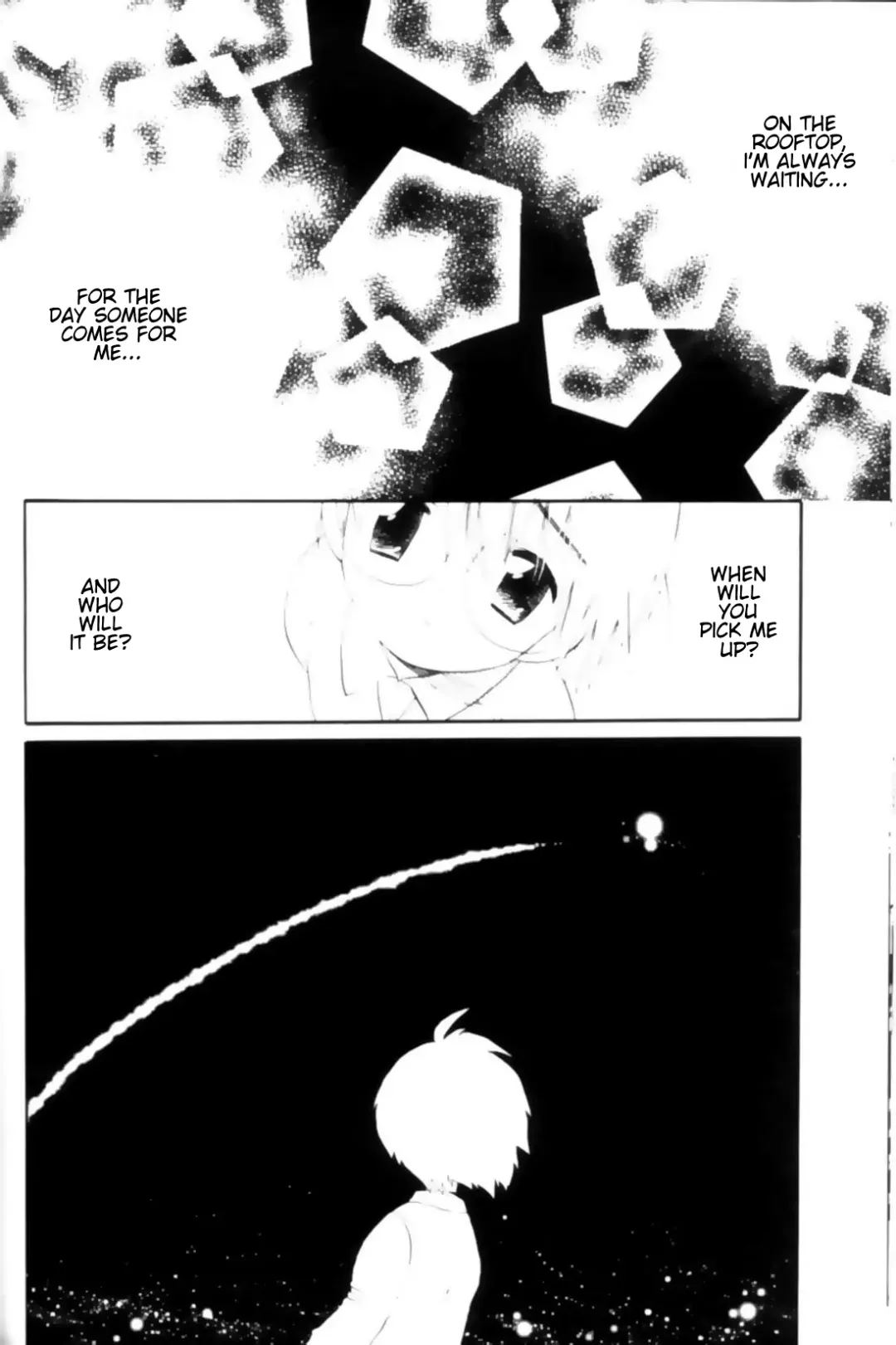 [Hoshiai Hilo] Okujou de Matsu | Waiting on the Roof Fhentai - Page 8