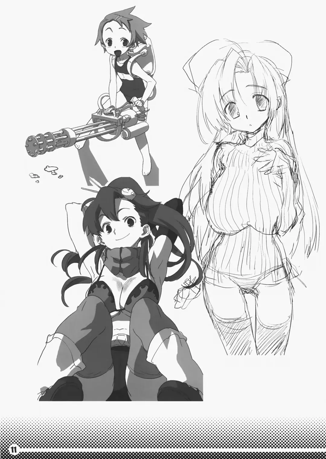 [Sameda Koban] Oki Garu Fuyu no Hon Fhentai - Page 12