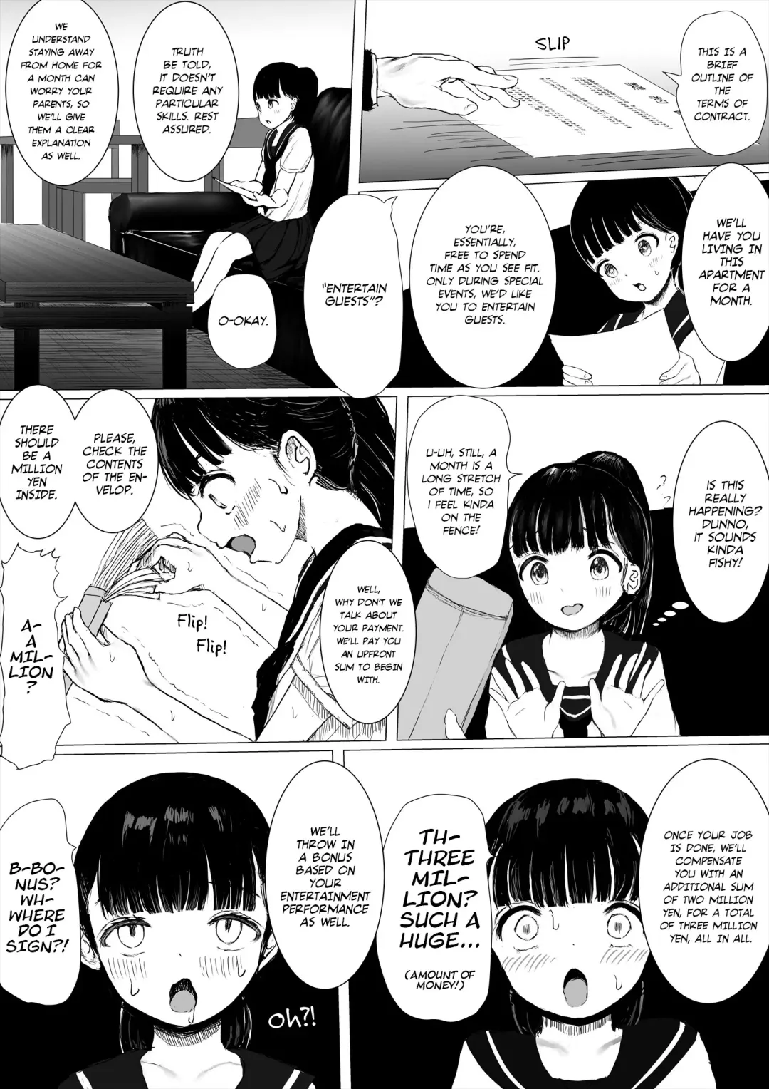 [Metacora] JC Chinpo-beya Ikkagetsu Seikatsu Challenge! (Zenpen) | One-month lifestyle challenge:  Rooming in an apartment filled with dicks! Part 1 Fhentai - Page 9