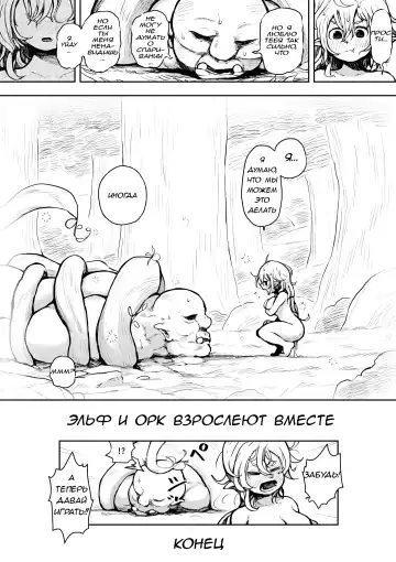 [Muigyuu] Elf to Orc no Otoshigoro | Эльф и орк взрослеют вместе Fhentai - Page 23