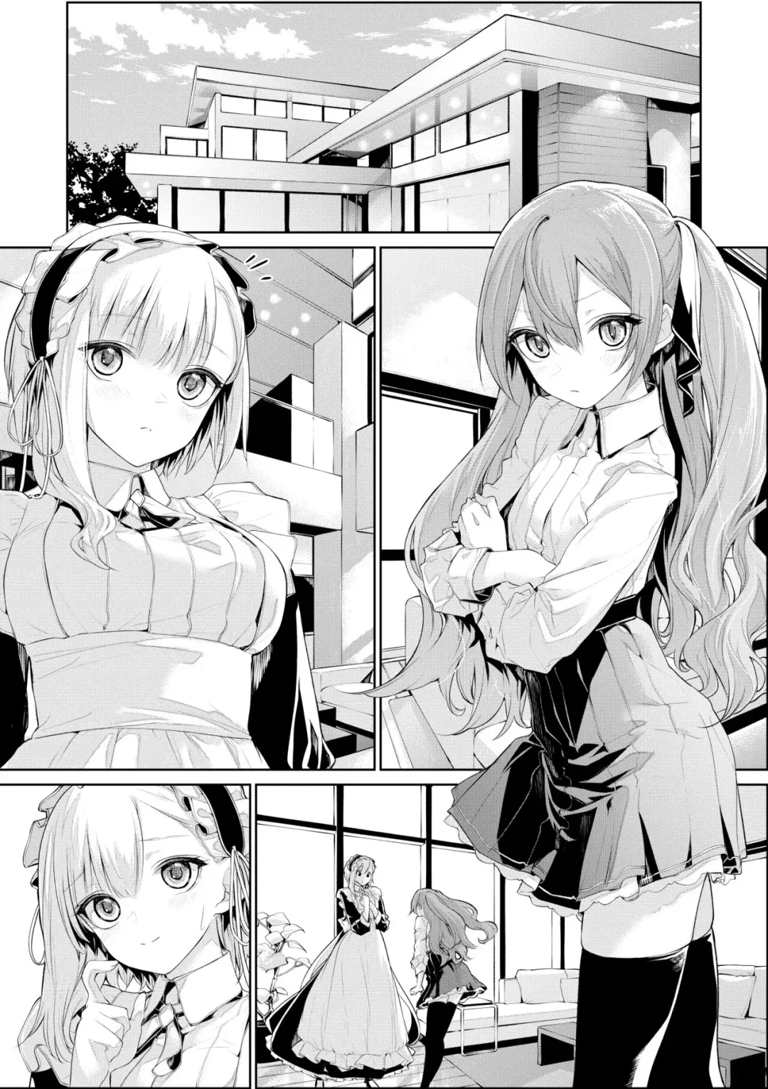 [Zanka] Maid-san ni Kyoumishinshin na Ojou-sama Fhentai - Page 8